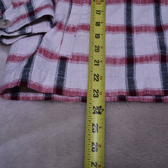 Zara Plaid Oversized Boxy Shirt Jacket Women’s Small Italian Fabric Shacket - Picture 8 of 14